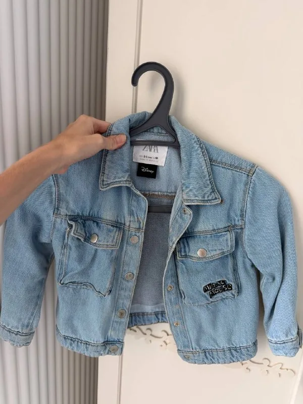 Джинсовая куртка Zara 1