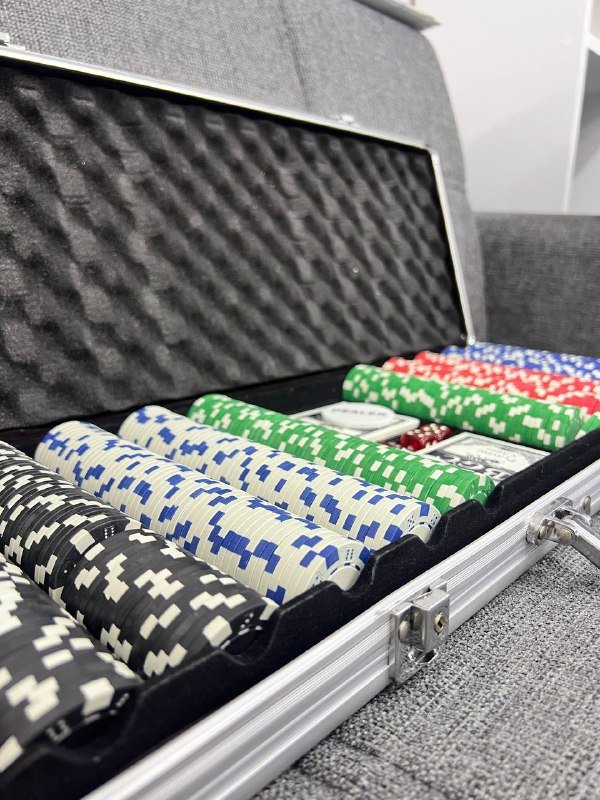 Покерный набор, Настольные игры UNO, Бункер, Роскошь, Азул 3