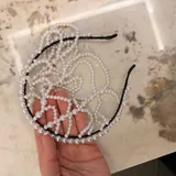 Pearl forehead chain, pearl necklace 3