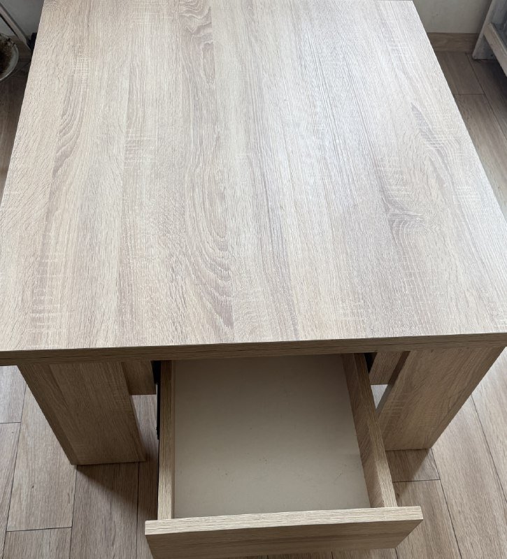 Письменный стол с ящиком, стол трансформер журнальный-обеденный 2