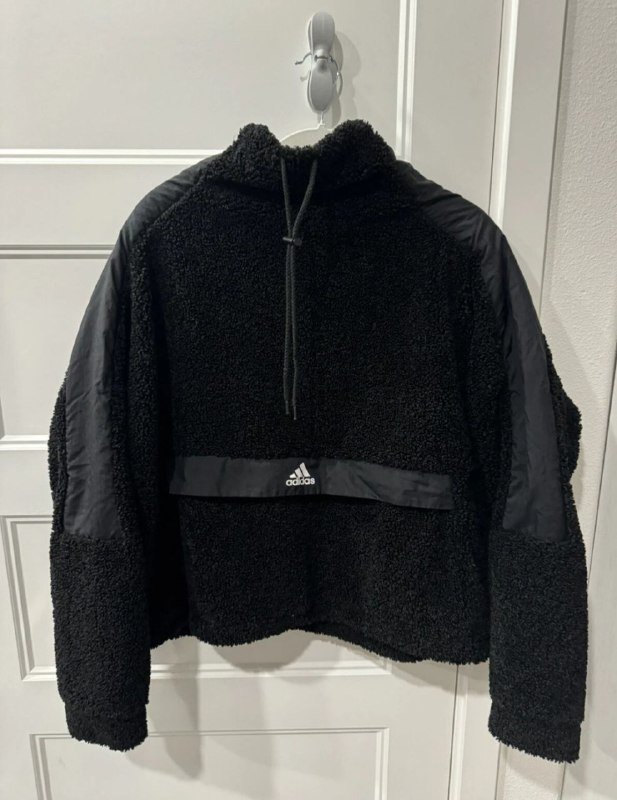 Флисовая женская толстовка Adidas размер XS