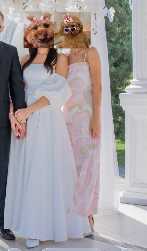 темно-синее шелковое платье, черно-розовое хлопковое платье, светлое нежно-розовое платье 7