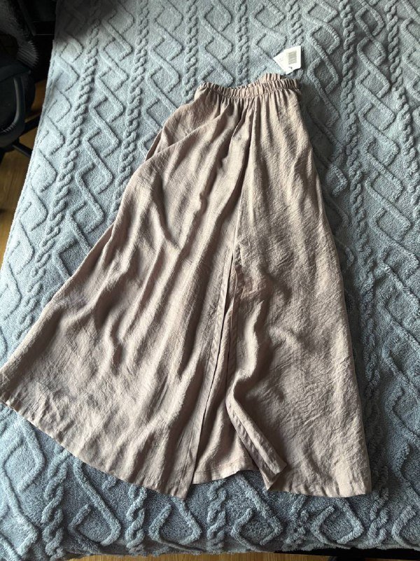 Юбка макси, юбка миди с рисунком, юбка с кармашками, размер L