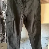 Лонгслив George, чёрные брюки Jack & Jones 3