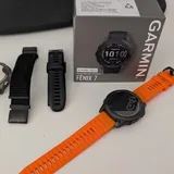 Garmin Fenix 7 Sapphire Solar Titanium multisport watch 1