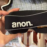Лыжные очки anon с двумя линзами, лыжные очки anon с одной линзой 2