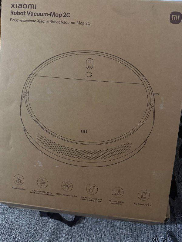 Робот пылесос Xiaomi Robot Vacuum-Mop 2C 2