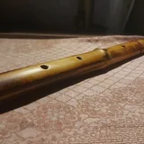 Bass bamboo flute 本静 2