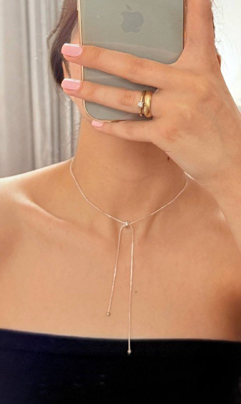 Серебряная цепь с кулоном 925 пробы 2