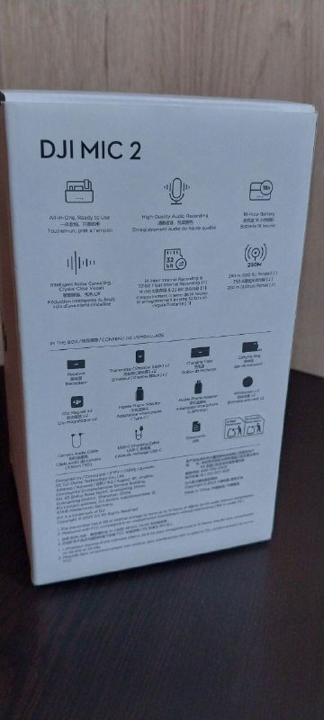DJI Mic 2 полный комплект микрофонов 4