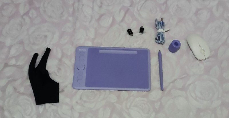 Графический планшет Parbolo с перчаткой и стилусом