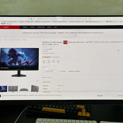 OLED монитор 27 дюймов