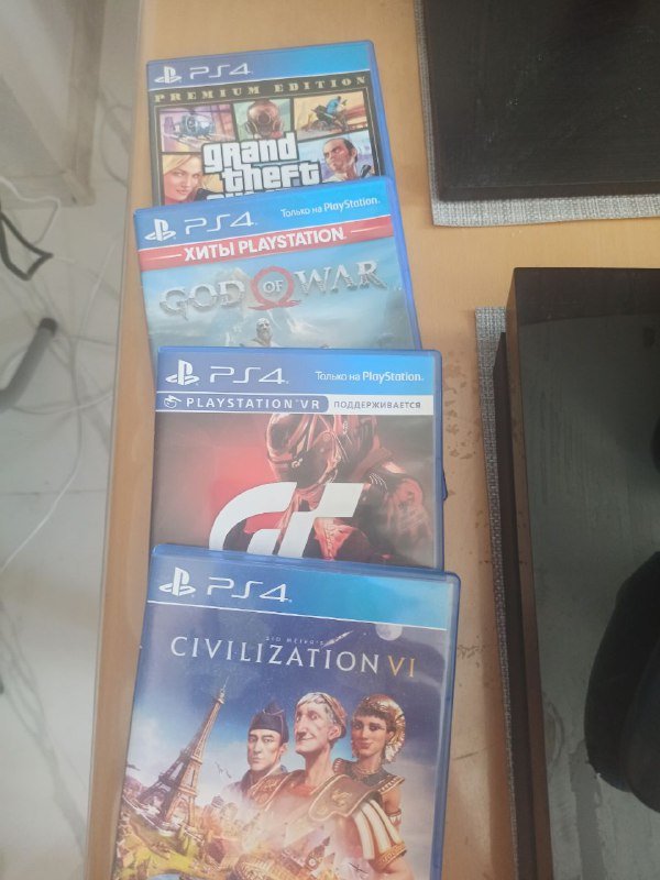 Playstation 4, набор игр 2