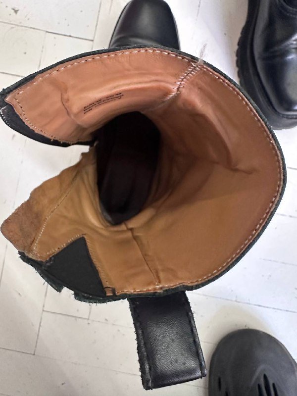 Кожаные ботинки унисекс размер 42 5