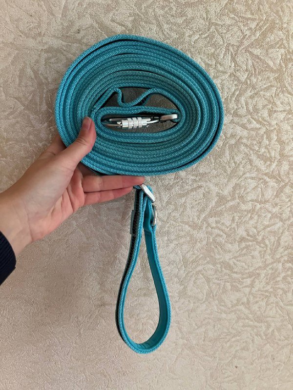 Анатомическая шлейка шарик дог, поводки про комфорт с карабином автоблок 3