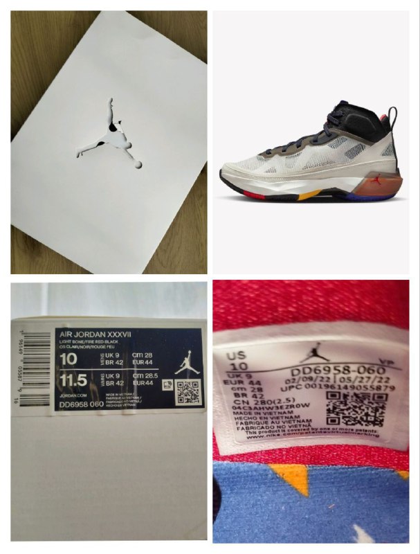 Баскетбольные кроссовки Air Jordan XXXVII 3