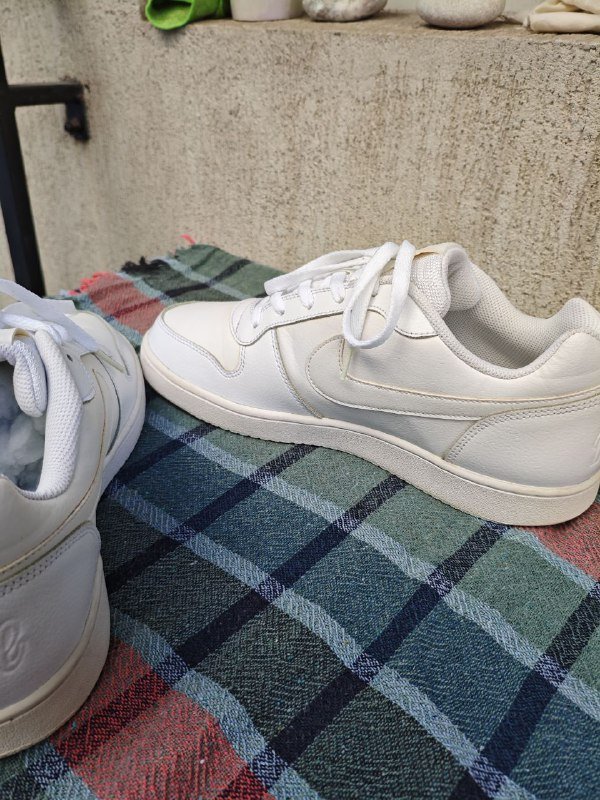 Кроссовки Nike Ebernon Low Triple White мужские 4