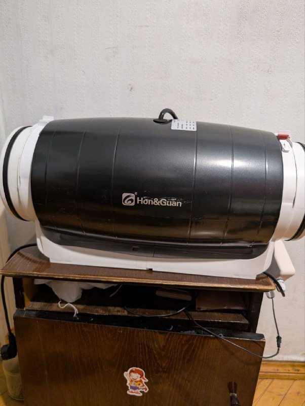 Канальный вентилятор Hon&Guan silent 200mm