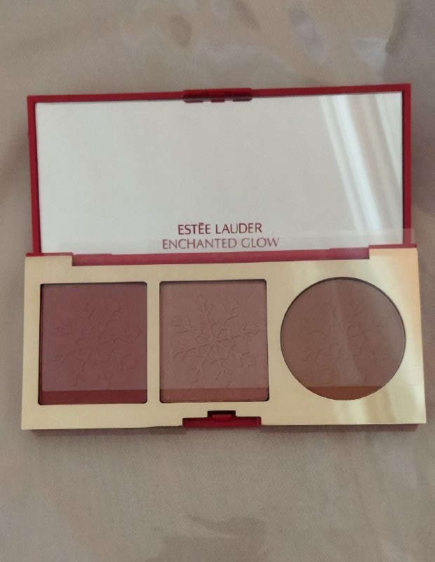 Тени для век и румяна Estee Lauder Enchanted Glam Glow 3