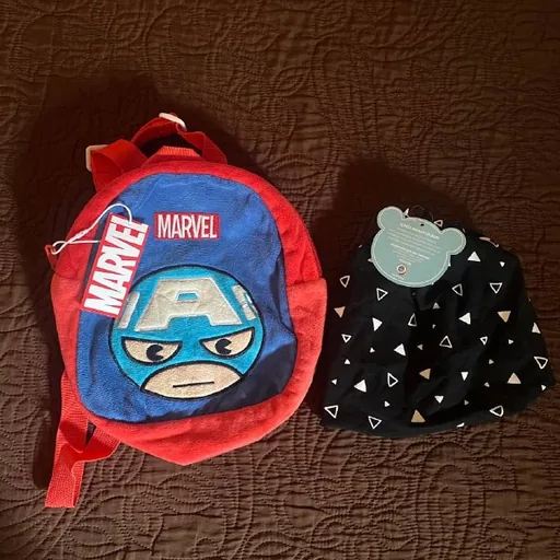 Рюкзак Marvel и детская шапка