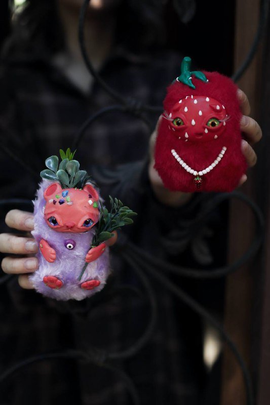 ручной работы Лилуна и Бланшик куклы