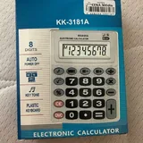 Электронный калькулятор KK-3181A 1