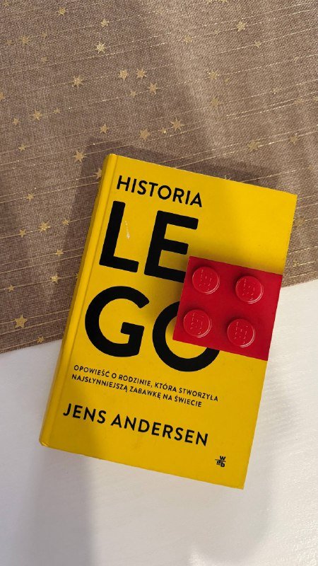 Jens Andersen Historia LEGO книга на польском языке