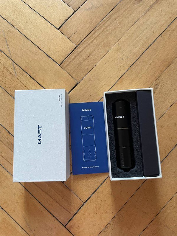 2 тату-машинки Mast, расходники для татуировок 7