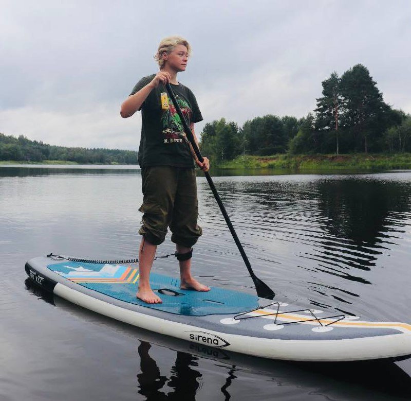 SUP-борд Sirena 10'6" с веслом и насосом