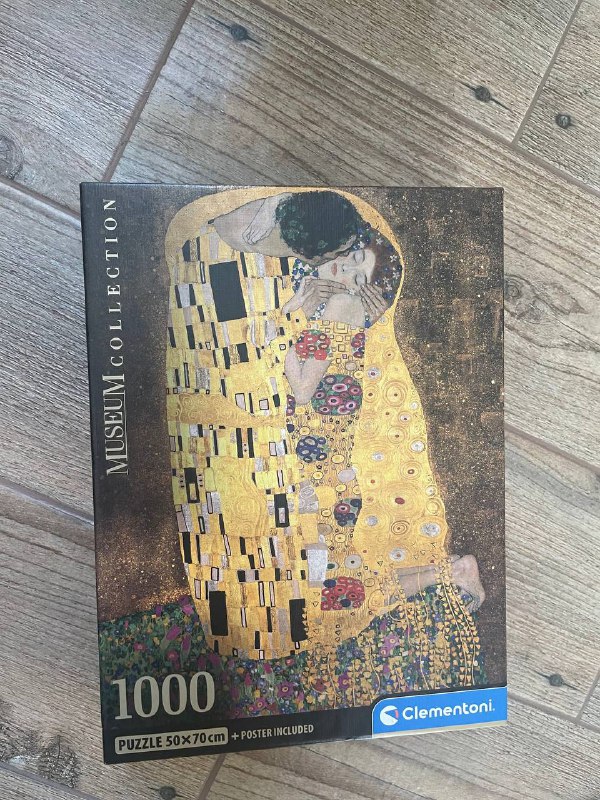 Puzzle Густав Климт Поцелуй 1000 элементов