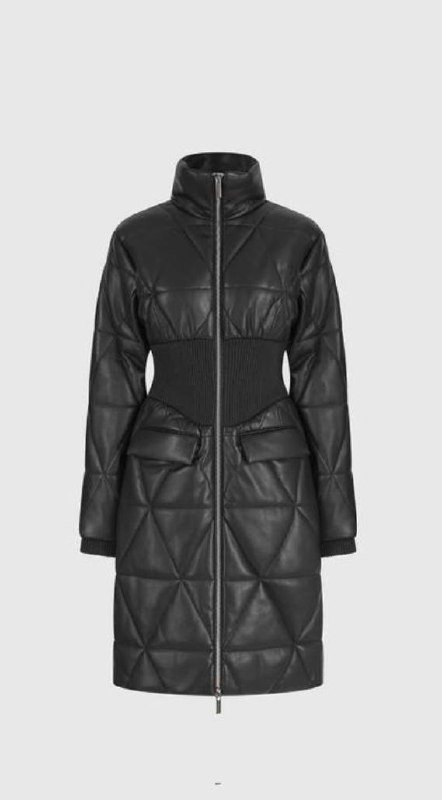 Куртка MANIERE DE VOIR из эко-кожи, размер 42 4