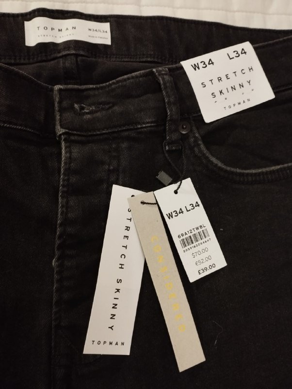 Мужские джинсы Topman 2 пары новые 3