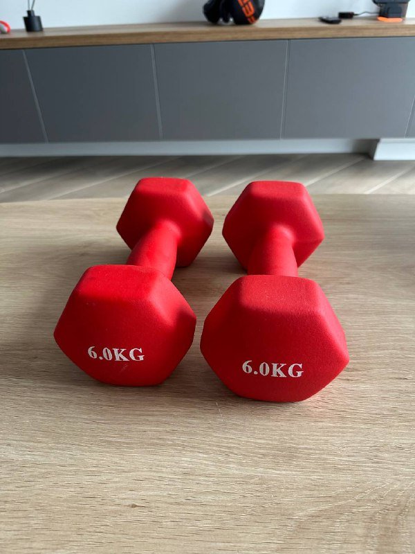 Гантели для фитнеса 6кг 2 штуки