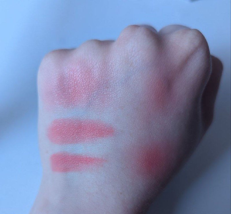 Румяна Royal Paris персиковые летние с кистью 4