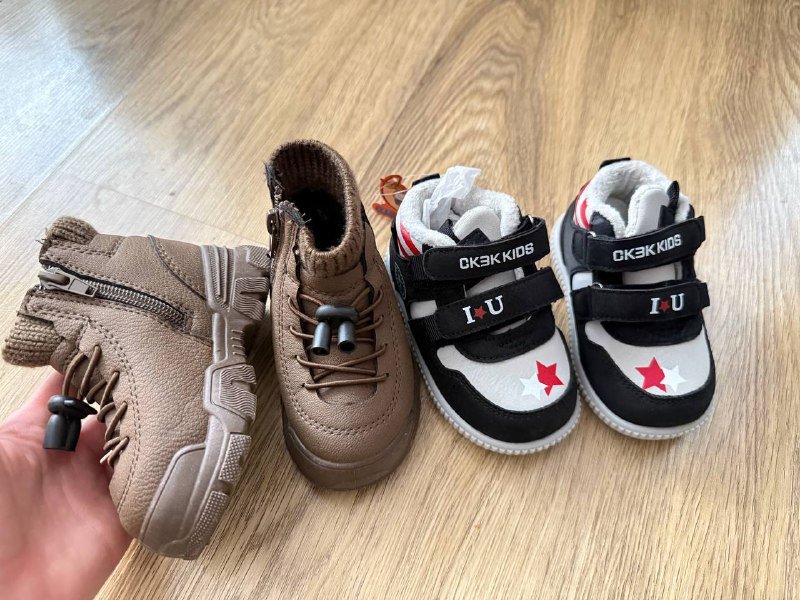 Новые ботинки детские размеры 21/22