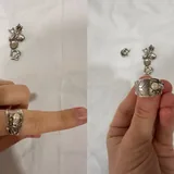 Контактные линзы, заколка, сумочки, серьги, подвеска, кольцо 9