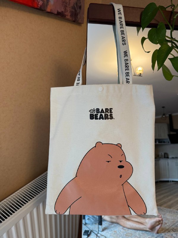 Шопер We Bare Bears Miniso