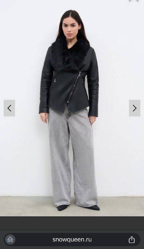 Дубленка натуральная женская размер 42 4