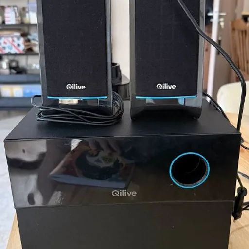 Колонки Qilive 2.1 с сабвуфером