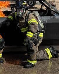 MSA Ultralite Air Mask Pressure Demand Oxygen System with Case 5