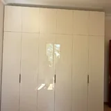 Спальный гарнитур с кроватью, шкафом и матрасом 8