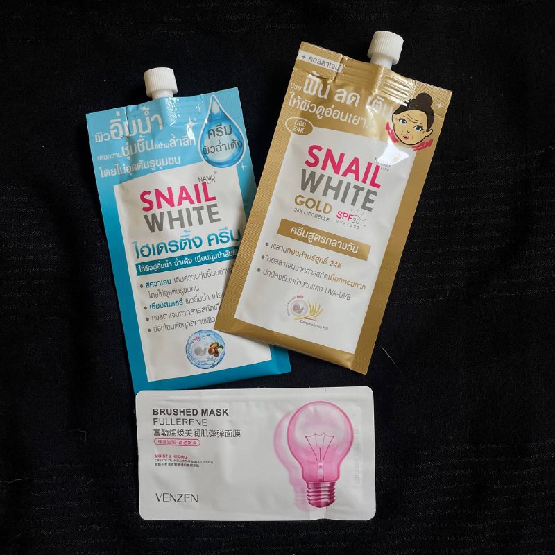 Большой Улитковый крем, Улитковый крем поменьше, Brushed mask, Маски для лица, Чипсы из джекфрута 3