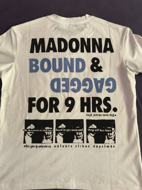 Футболка Enfants Riches Deprimes Bonds of Matrimony Madonna 2