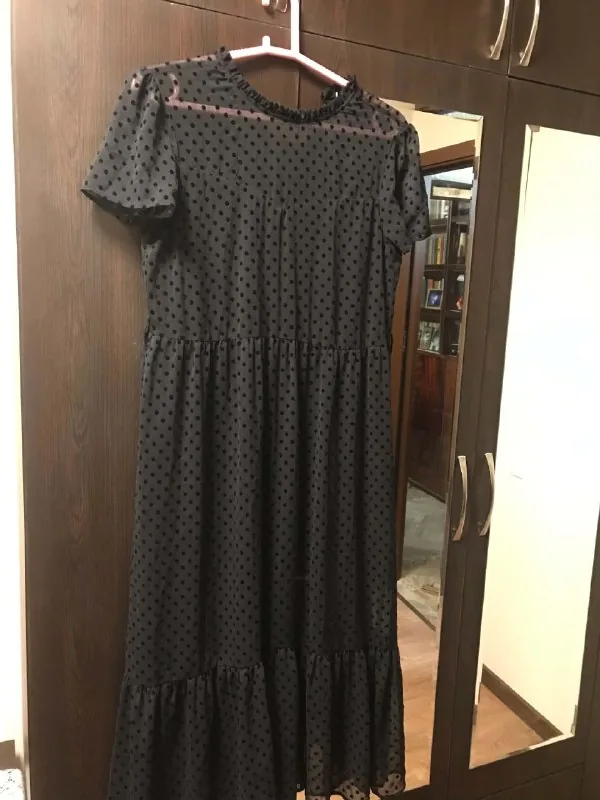 Чёрное платье Zara 1