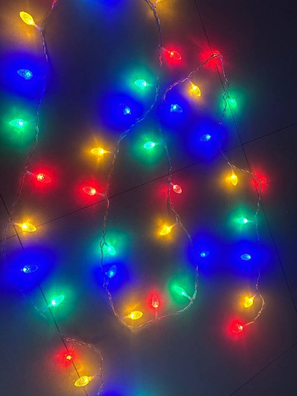 Гирлянда шишки