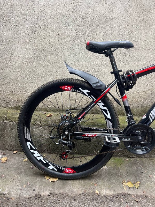 Велосипед SAFT черно-красный 2