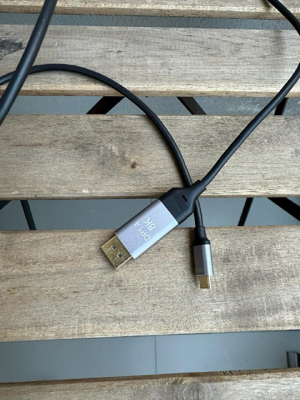 Кабель TYPE-C — Display Port 1 метр