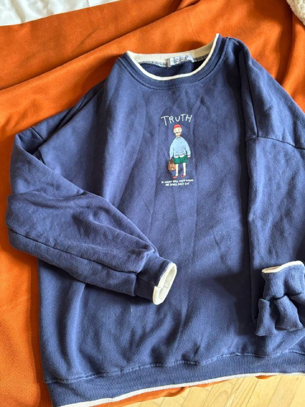 Свитшот с надписью размер S 2