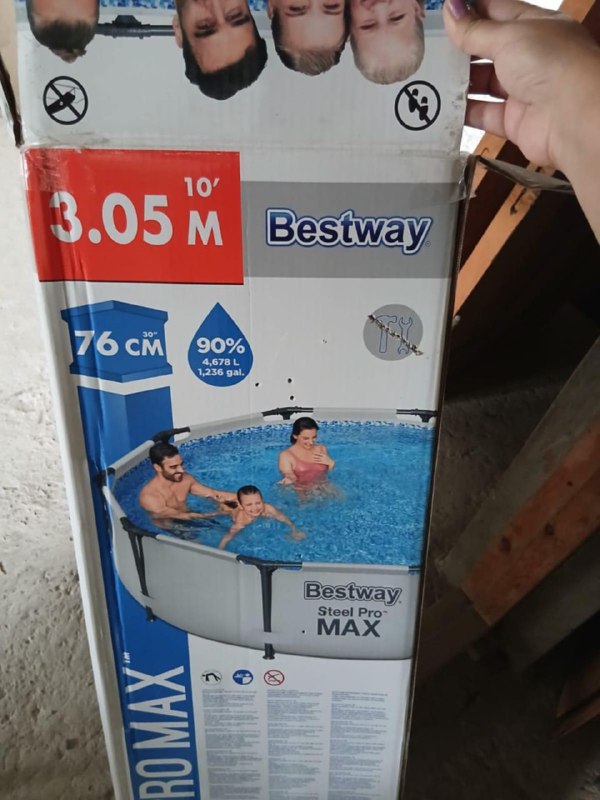 Бассейн Bestway Steel Pro Max 3.05х0.76 м 7