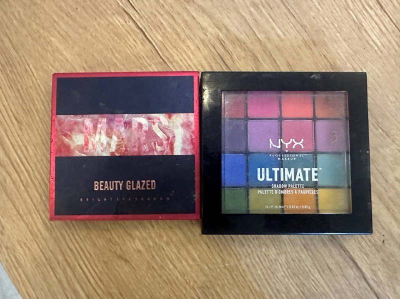 палетка теней для век Beauty Glazed, NYX Ultimate 1